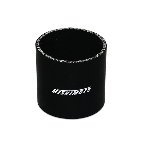 Straight Coupler, Black, Silicone, 2.5" | MMAMMCP-25SBK