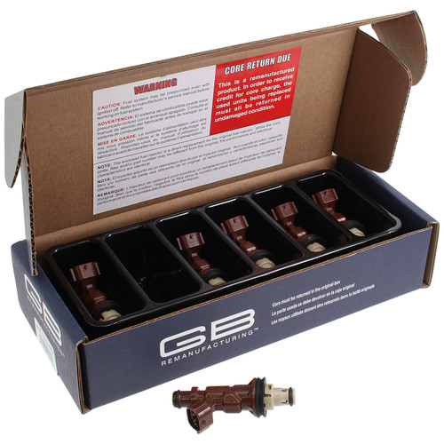 Remanufactured Multi Port Fuel Injector - 6 Pack | GBI842-122516PK
