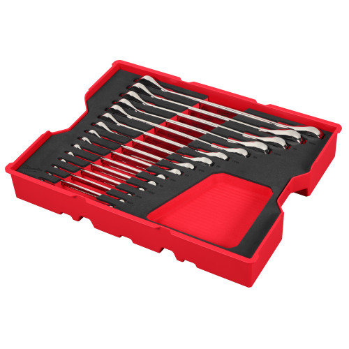 15pc. SAE Ratcheting Combination Wrench Set with Tray for PACKOUT Drawers | MET48-22-0157