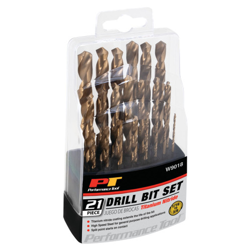 21 pc. Twist Drill Set | WILW9018