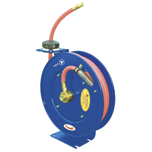 3/8" x 50' Retractable Air/Water Hose Reel – Heavy Duty | SWX391722