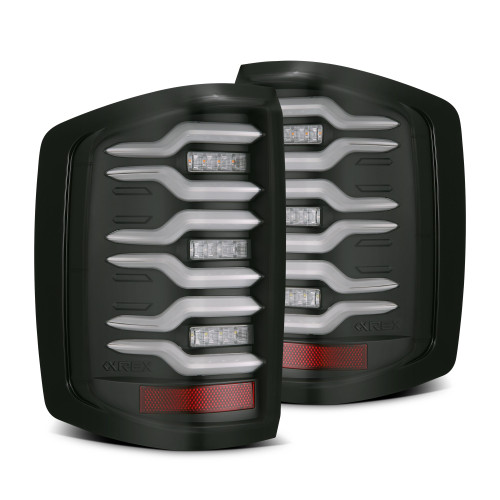 AlphaRex-LED Taillights Black | REX620030