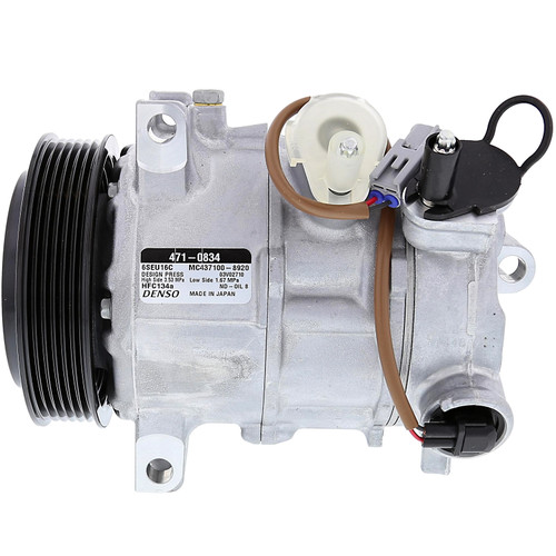 A/C Compressor with Clutch - New | DEN471-0834