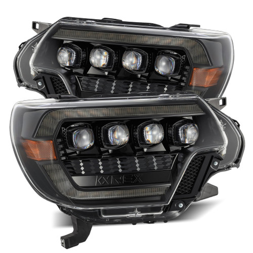 AlphaRex-LED Projector Headlights in Alpha-Black | REX880752