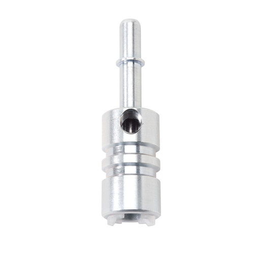3/8" SAE Male x 3/8" SAE Female Quick-Disconnect 1/8" NPT Side Port Adapter Zinc | RUS640730