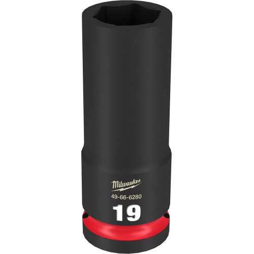 Shockwave Impact Duty 1/2" Drive 19Mm Deep 6 Point Socket | MET49-66-6280