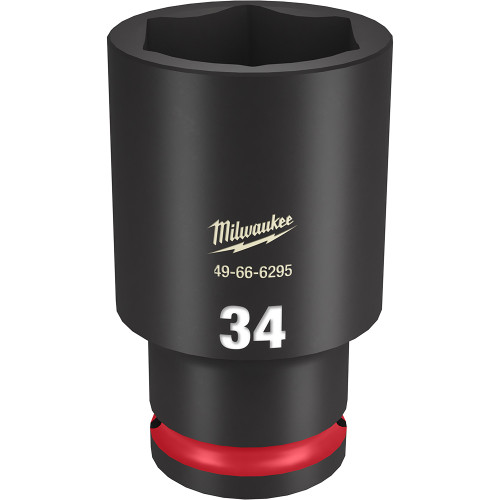 Shockwave Impact Duty 1/2" Drive 34Mm Deep 6 Point Socket | MET49-66-6295