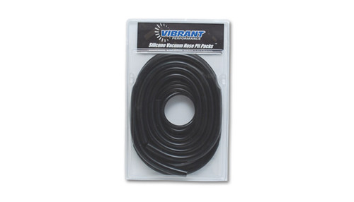 Silicone Vacuum Hose Pit Kit - Black | VIB2104
