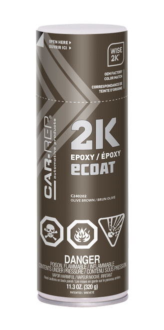 2K Epoxy eCoat DTM Olive Brown | WISC240202