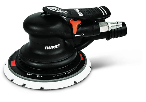 Pneumatic Random Orbital Palm Sander w/150mm Pad, Velcro, Central-Vac - SkorpioIII | 0RTRH356A