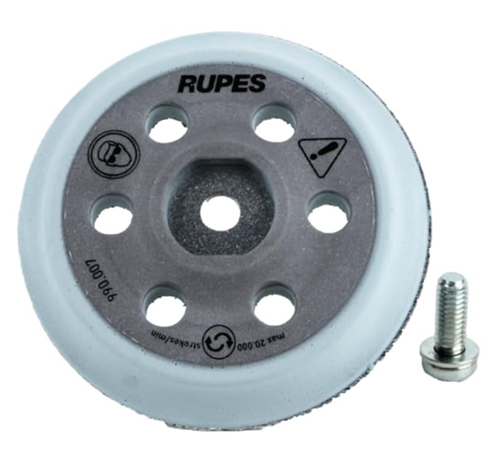 Random Orbital Backing Plate, 75mm/3" Velcro, M6 Bolt Included | 0RT990.007