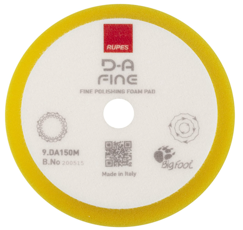Velcro Polishing Foam, DA-Fine High Performance - 130/150mm | 0RT9.DA150M