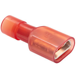 50 PCS 22-18 AWG .250 Nylon Oval Quick Connectors | 1132968-15