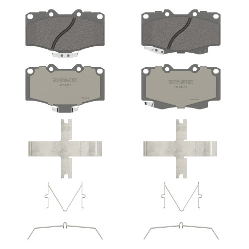 OEX Front Disc Brake Pad Set Premium Ceramic | WAGOEX436A