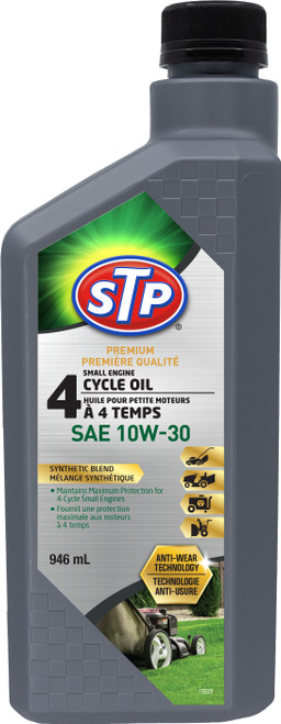 Premium Small Engine 4 Cycle Oil - SAE 10W30 - 946mL | STP19006
