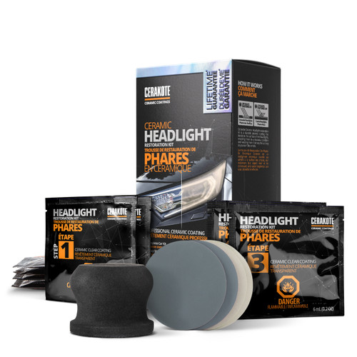 Ceramic Headlight Restoration Kit | CERCA-HLKIT-8R