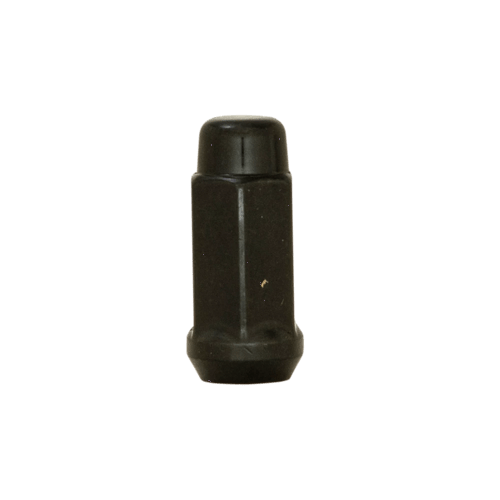 Acorn Bulge  Extra Long Black Chrome (3/4 Hex1.9 Long) 14mm x 1.50 | 78541148XLBC