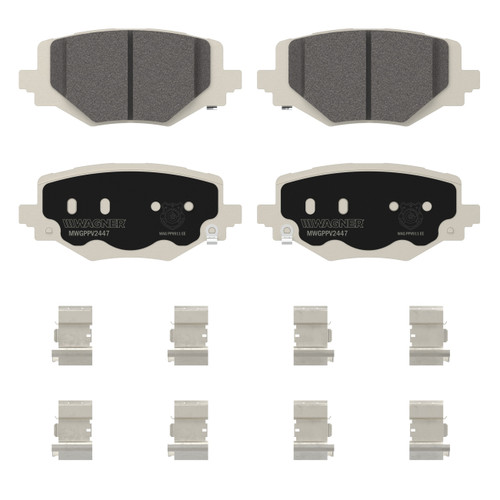 Police Pursuit Vehicle Rear Disc Brake Pad Set | WAGPPV2447