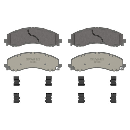 OEX Front Disc Brake Pad Set Premium Semi - Met | WAGOEX2223M
