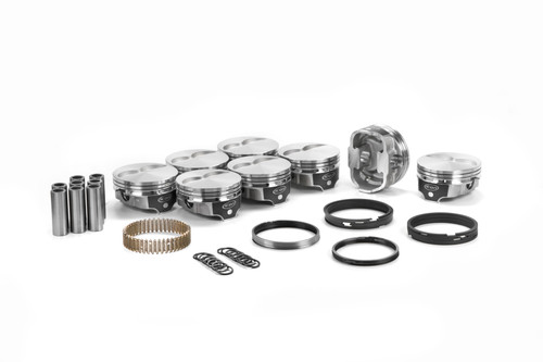 ICON FHR Piston - Chevy 350, Rod 5.700, Solid Dome -6cc 2V- Kit with Rings | UEMIC10033-.030K1