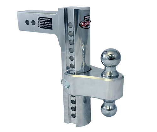 Razor™ Ultra Max HD 12" Aluminum Drop Hitch - 2.5" - 20,000 Lbs. | TMXTRZ12ULT-HD