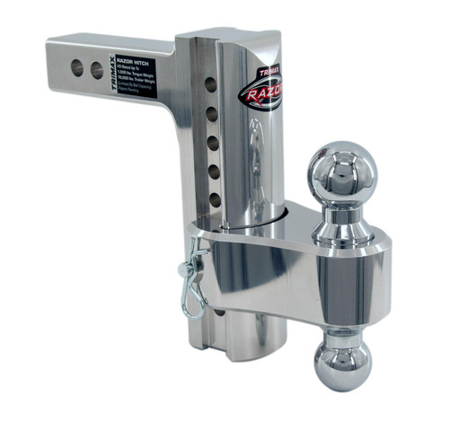 Razor™ Ultra Max HD 8" Aluminum Drop Hitch - 2.5" - 20,000 Lbs. | TMXTRZ8ULT-HD