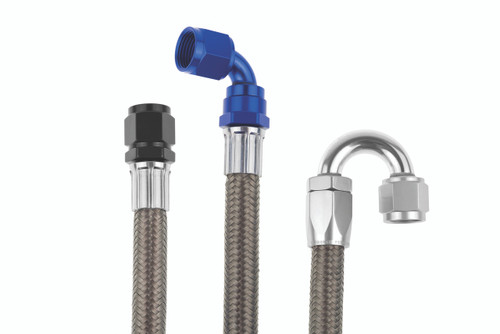-06 eSeries 205 e85 compatible double braided premium racing hose - 10 feet | RHP205-06-10