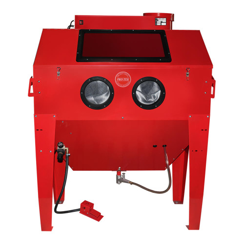 Sandblast Cabinet With Vacuum  With Foot Pedal | 860SBC-420