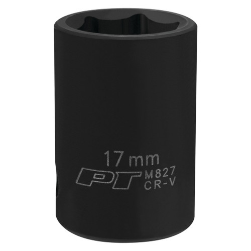 1/2" Dr. 17mm 6pt Impact Socket | WILM827