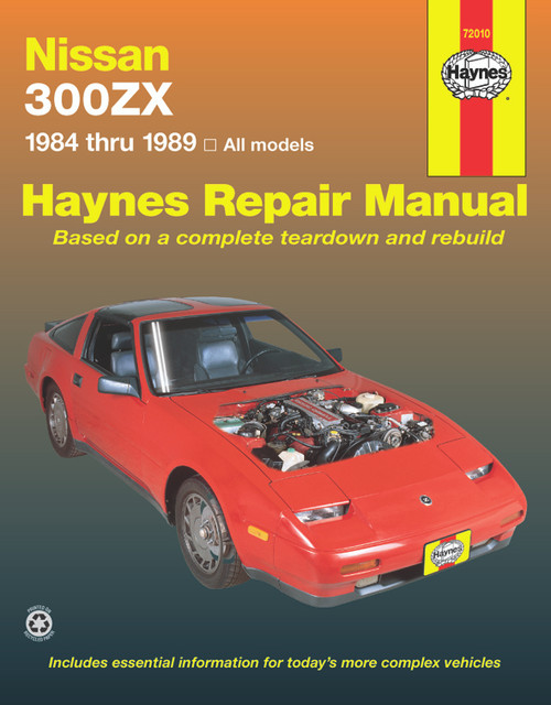 Repair Manual, Nissan 300 ZX, '84-'89 | 44372010