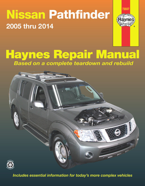 Repair Manual, Nissan Pathfinder, '05-'14 | 44372037