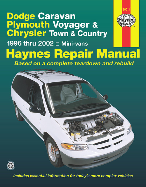Repair Manual, Dodge, Chrysler, & Plymouth Mini Vans, '96-'02 | 44330011