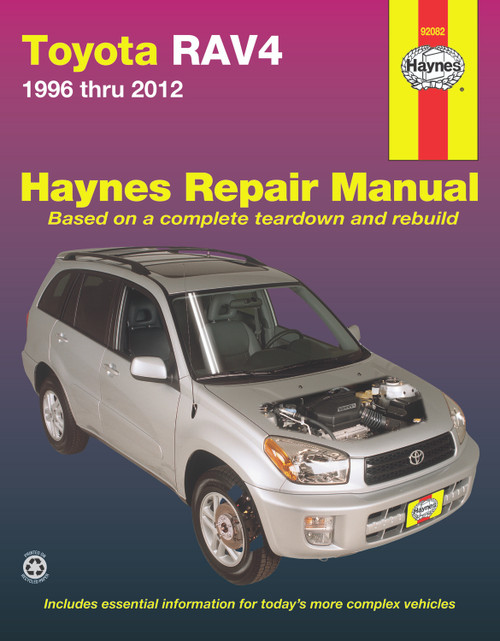 Repair Manual, Toyota RAV4, '96-'12 | 44392082