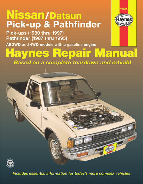 Repair Manual, Nissan / Datsun Pick-up, '80-'97 & Pathfinder, '87-'95 | 44372030