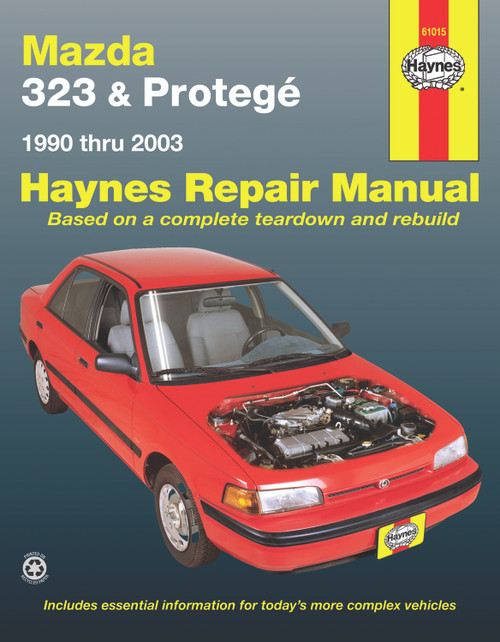 Repair Manual, Mazda 323 & Protegé, '90-'03 | 44361015
