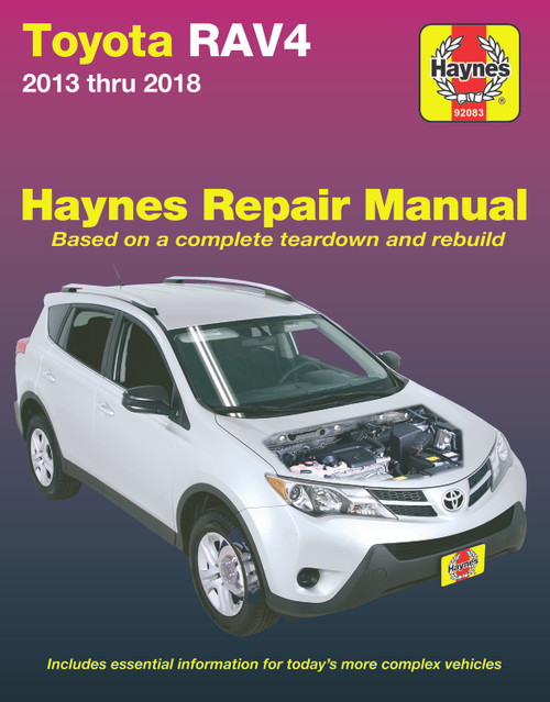 Repair Manual, Toyota RAV4, '13-'18 | 44392083