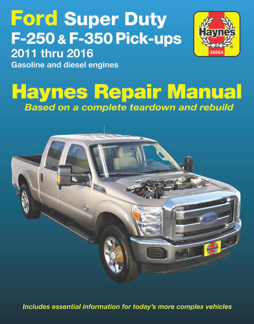Repair Manual, Ford Super Duty F-250 & F-350 Pick-ups, '11-'16 | 44336064