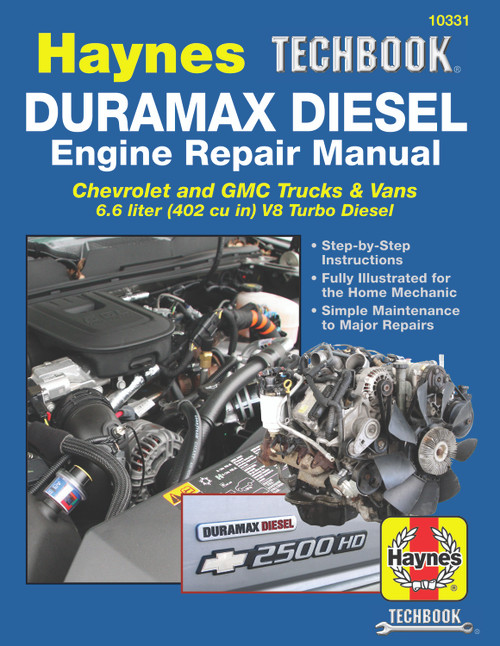 Duramax Diesel Engine Repair Manual, '01-'19 | 44310331