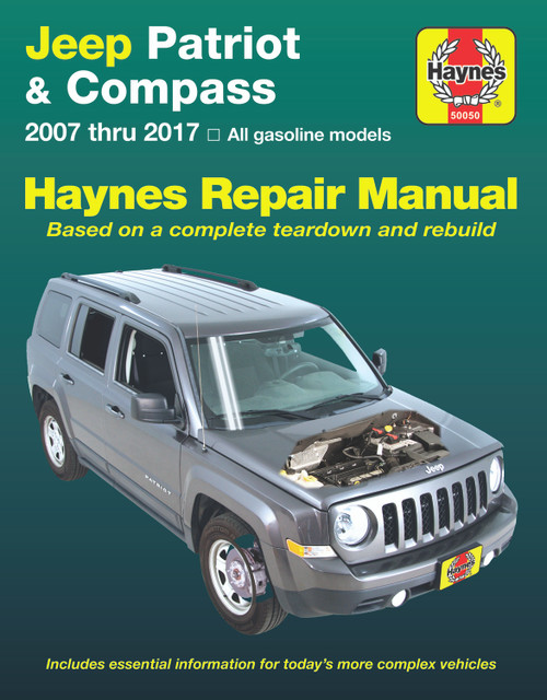 Repair Manual, Jeep Patriot & Compass, '07-'17 | 44350050