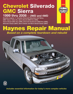 Repair Manual, Chevrolet Silverado GM Sierra; 1999-2007 | 44324066