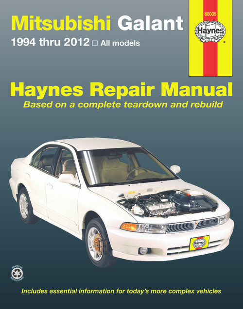 Repair Manual, Mitsubishi Galant, '94-'12 | 44368035