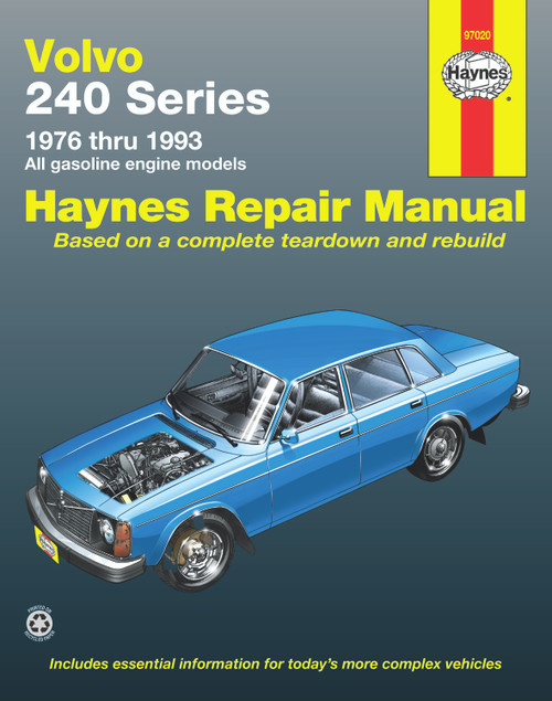 Repair Manual, Volvo 240 Series, '76-'93 | 44397020