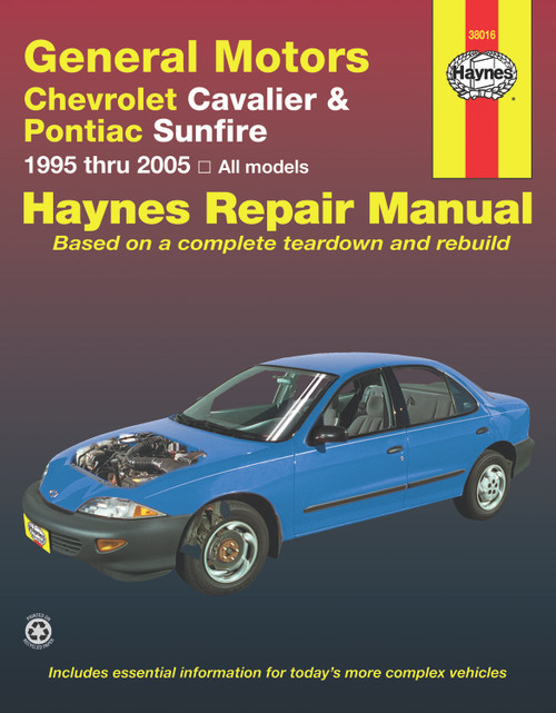 Repair Manual, GM: Chevrolet Cavalier & Pontiac Sunfire, '95-'05 | 44338016