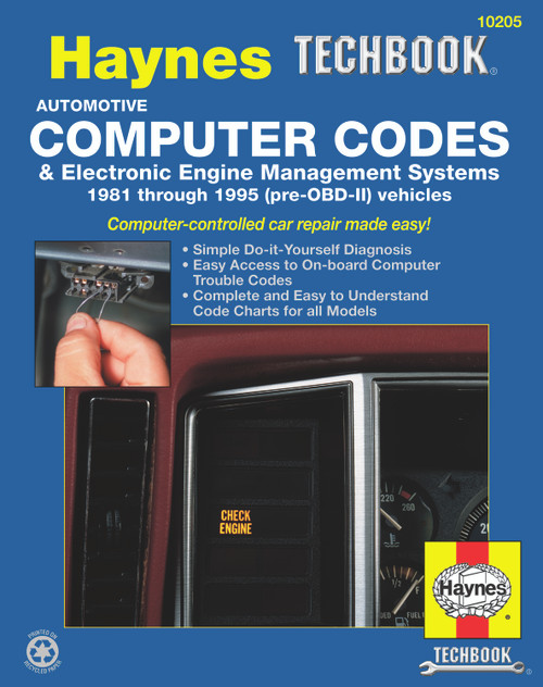 Automotive Computer Codes & Electronic Engine Management Systems (81-95) | 44310205