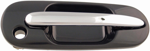Exterior Door Handle Front Right Chrome/Black | DOR92760