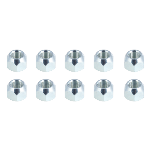 Trailer Axle 60° Cone Wheel Lug Nut, 1/2"-20 Thread Size, 10 Pack | LCI2025027777