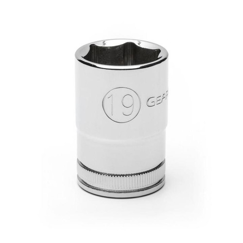 1/2" Drive 6 Point Standard Metric Socket 19mm | APX80631
