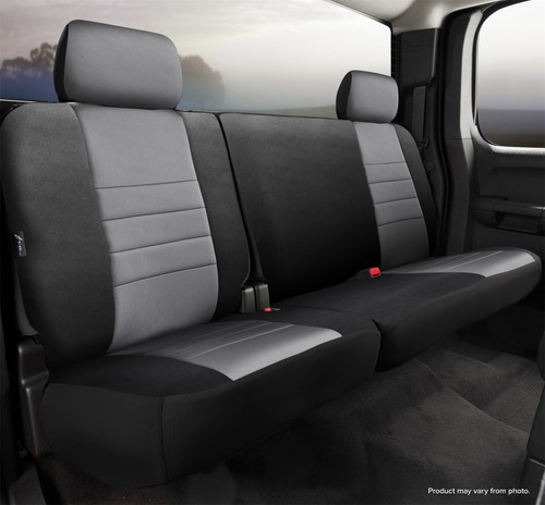 Neo Neoprene Custom Fit Truck Seat Covers; 60/40; | 947NP92-39 GRAY