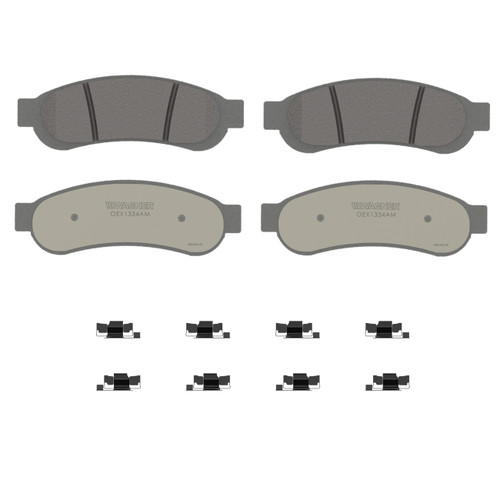 OEX Rear Disc Brake Pad Set Premium Semi-Metallic | WAGOEX1334AM