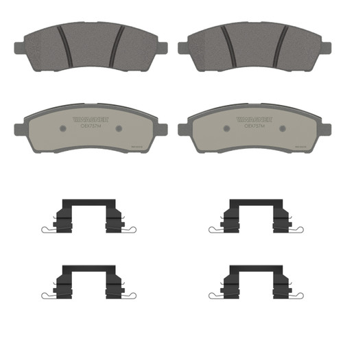 OEX Rear Disc Brake Pad Set Premium Ceramic | WAGOEX757M